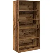 vidaXL Kleiderschrank Altholz-Optik 100x50x200 cm Holzwerkstoff