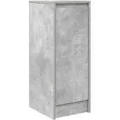 vidaXL Sideboard Betongrau 29,5x34x76 cm Holzwerkstoff