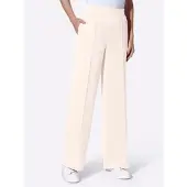 HEINE Sweathose , Damen, Gr. 36, Normalgrößen, beige (champagner), 55% Viskose, 40% Polyester, 5% Elasthan, unifarben, Hosen Sweathose