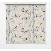 Tulup INNENROLLO - Fensterrollo - Rollo - 150x180 cm - Reiher
