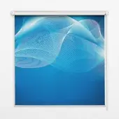 Tulup INNENROLLO - Fensterrollo - Rollo - 100x140 cm - Blaue Animation