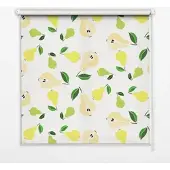 Tulup INNENROLLO - Fensterrollo - Rollo - 130x140 cm - Birnen