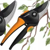 Fiskars SoftGrip 1024711 Bypass-Gartenschere, scharfe Klinge