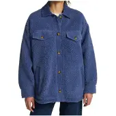 Billabong - Women's Coastal Waves - Fleecejacke Gr L blau