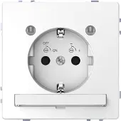 Merten MEG2304-6035 Steckdose mit LED Beleuchtungs-Modul + erhöhtem Berührungsschutz D-Life lotosweiß