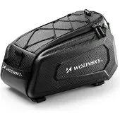 Wozinsky WSR-01B Fahrradtasche Gepäckträger 9 L wasserdicht Schwarz