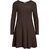 Vila Vivaluni Kurzes Strickkleid