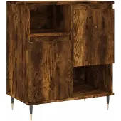 vidaXL Sideboard Räuchereiche 60x35x70 cm Holzwerkstoff