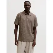 Jack & Jones Poloshirt "JJEAUSTIN POLO SS NOOS" Materialmix, regular fit