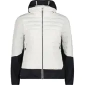 CMP Woman Jacket Hybrid FIX Hood b.co gesso (A143) 40