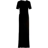 Vera Mont Jumpsuit "Jumpsuit mit Raffung", Damen, Gr. 46, EURO, schwarz, Overalls Jumpsuit