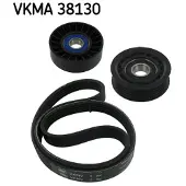 Skf Keilrippenriemensatz vkma38130 für MERCEDES-BENZ VW MITSUBISHI