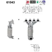 As Katalysator 61043 für KIA
