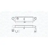 MAGNETI MARELLI Ladeluftkühler 351319204590 für BMW