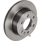 Brembo Bremsscheibe 08.9509.11, hinten, voll, hochkarbonisiert, 1 Stück