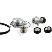 HEPU Wasserpumpe + Keilrippenriemensatz pk15130 für SUBARU MERCEDES-BENZ CHRYSLER ALFAROME/FIAT/LANCI VW