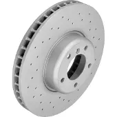 ZIMMERMANN Bremsscheibe 150348152 Vorderachse Gelocht 348mm 36mm für BMW
