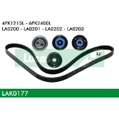 Lucas Keilrippenriemensatz lak0177