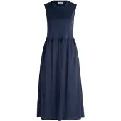 Cartoon Druckkleid "Damen mit Eingrifftaschen" Nahttasche
