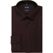 Olymp Luxor Hemd Bordeaux