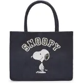 Codello Shopper "Tasche", Damen, blau, Obermaterial: 100% Polyester PES., Taschen Shopper, mit Snoopy Motiv