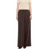 MAC Stretch-Hose "CORALIE", Damen, Gr. 46, Länge 30, braun (truffle braun), Web, Obermaterial: 91% Polyester, 9% Elasthan, bequem lang, Hosen Stretch-Hose, Seitliche Eingrifftaschen mit Reißverschluss