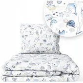 ANKRAS Kinder Bettwäsche Set Motiv 160x120cm Baumwolle