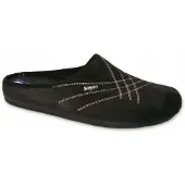 Befado Hausschuh 155M012 Herren Schwarz Bequem