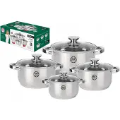 MG HOME Verso Edelstahl Topfset 8-teilig Induktion
