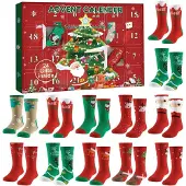 Sonstiges Adventskalender Socken 12 Paar Damen EU34-40 2026 Geschenk