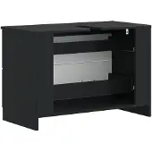 vidaXL Waschbeckenschrank UTRECHT Schwarz 82 x 41 x 56 cm