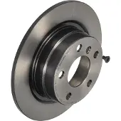 Brembo Bremsscheibe 08.C115.11, hinten, voll, hochkarbonisiert, 1 Stück