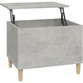vidaXL Couchtisch Betongrau 60x44,5x45 cm Holzwerkstoff