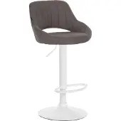 BellaFurn Barhocker mit Stoffpolsterung – Exklusiver Hocker – Hervorragender Sitzkomfort, modernes Design