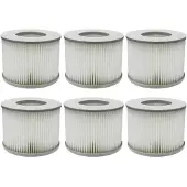 MSpa Ersatz-Filterkartusche für Whirlpools 6er-Pack
