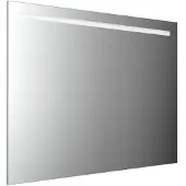 Emco MI 100 LED-Lichtspiegel mit horizontalem Lichtausschnitt, Höhe 800mm, 449810004