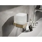 Emco loft Sensor-Seifenspender, satiniertes Kristallglas, 052101705, Farbe: Bronze gebürstet