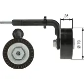 Gates Riemenspanner, Keilrippenriemen t39005 für BMW