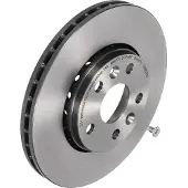 Brembo Bremsscheibe 09.A727.21, vorne, belüftet, hochkarbonisiert, 1 Stück