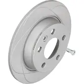 Ate Bremsscheibe 24031002231 voll 268mm 10mm für FORD VAG