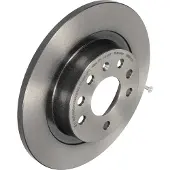 Brembo Bremsscheibe 08.9511.11, hinten, voll, 1 Stück