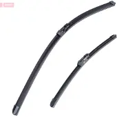 Denso Wischblatt Flat Blades DF-080, 650/400mm, Vorne, 2 Stück