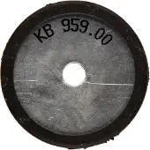 BILSTEIN Federbeinstützlager 12-233939 Hinterachse für PEUGEOT