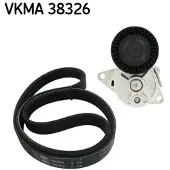 Skf Keilrippenriemensatz vkma38326 für FIAT BMW MITSUBISHI TOYOTA