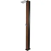 CRM NATURE - Solardusche 30 Liter - Teak, Ohne Fußdusche