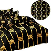 Cotton World Baumwolle world 3D Bettwäsche Set Baumwollsatin 140x200