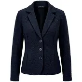 Peter Hahn Jersey-Blazer blau, 48
