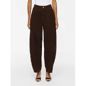 Vila Viida Wildleder High Waist Hose