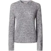 Pepe Jeans für Damen. PL7000186 Pullover Angela grau (L), Lässig, Nylon