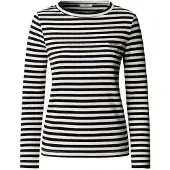 Pepe Jeans für Damen. PL5000305 T-Shirt Banit Gebrochenes Weiß (S), Lässig, Baumwolle, Langarm